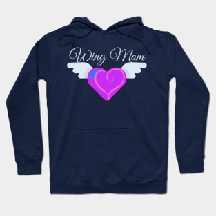 Wing Mom WingMom WingMoms design support of our children in BMT support group Hoodie